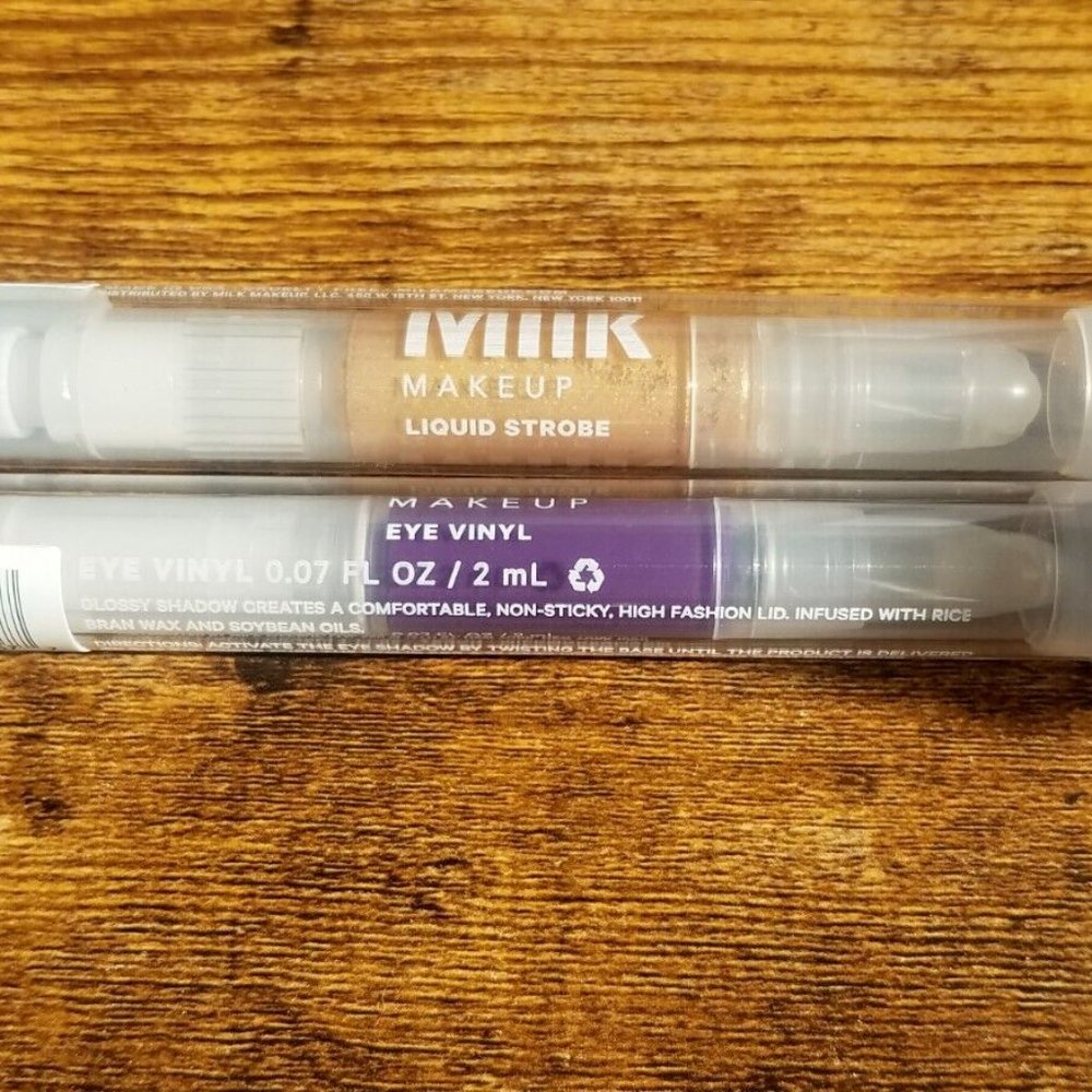 New Milk Makeup Eye Vinyl Valet Purple Glossy Eye Beam Liquid Strobe Highlight - Picture 2 of 7